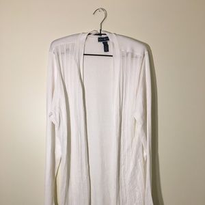 White Cardigan
